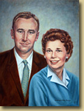 Portrait of Lee and Pat Robbins